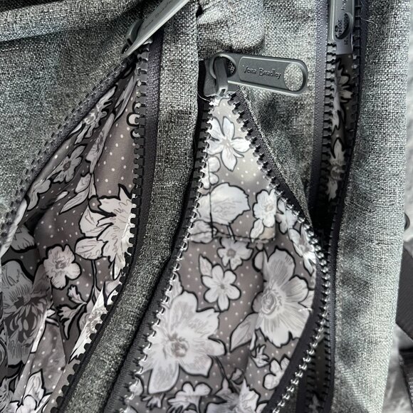 Vera Bradley Grey slingback backpack - Picture 5 of 7